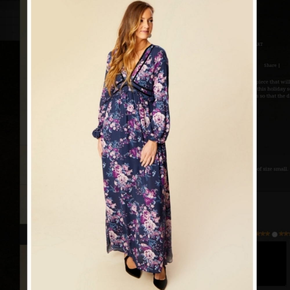 💛 Floral maxi